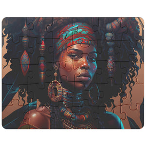 Afrikan Woman Jigsaw
