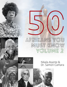 50 Afrikans You Must Know Vol. 2 Reading Comprehension Workbook (pdf)