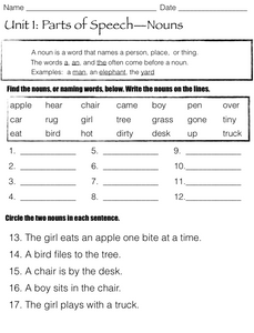 Early Grades Grammar Workbook