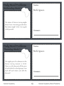 Word Problems Workbook (pdf)