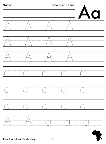 Kamali Academy Handwriting (pdf)