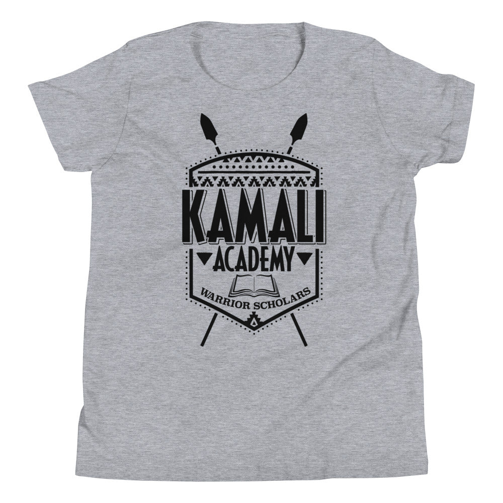 Kamali AcademyYouth Short Sleeve T-Shirt Black Logo
