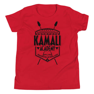 Kamali AcademyYouth Short Sleeve T-Shirt Black Logo